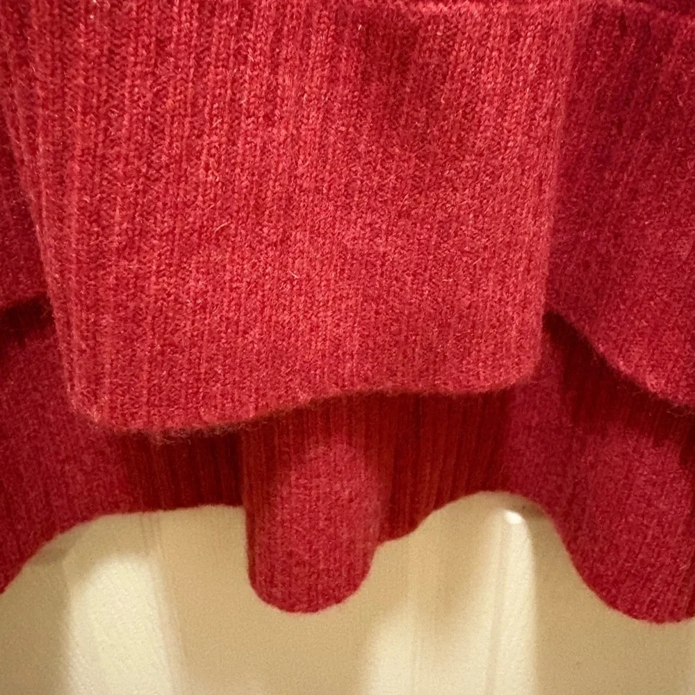 SAKS FIFTH AVENUE 100% Cashmere Turtleneck Sweater – Women’s L - Picture 7 of 14